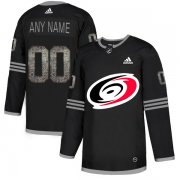 Wholesale Cheap Men's Adidas Hurricanes Personalized Authentic Black Classic NHL Jersey