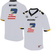 Wholesale Cheap Missouri Tigers 2 Kelly Bryant White USA Flag Nike College Football Jersey