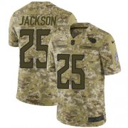 Wholesale Cheap Nike Titans #25 Adoree' Jackson Camo Youth Stitched NFL Limited 2018 Salute to Service Jersey