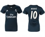 Wholesale Cheap Women's Real Madrid #10 Modric Away Soccer Club Jersey