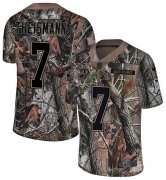 Wholesale Cheap Nike Redskins #7 Joe Theismann Camo Men's Stitched NFL Limited Rush Realtree Jersey