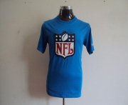 Wholesale Cheap Nike NFL Sideline Legend Authentic Logo Dri-FIT NFL Logo T-Shirt Indigo Blue