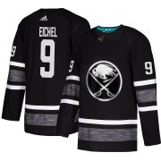 Wholesale Cheap Adidas Sabres #9 Jack Eichel Black Authentic 2019 All-Star Stitched NHL Jersey