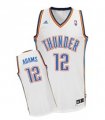 Wholesale Cheap Oklahoma City Thunder #12 Steven Adams White Swingman Jersey