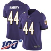 Wholesale Cheap Nike Ravens #44 Marlon Humphrey Purple Team Color Men's Stitched NFL 100th Season Vapor Limited Jersey
