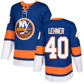 Wholesale Cheap Adidas Islanders #40 Robin Lehner Royal Blue Home Authentic Stitched NHL Jersey