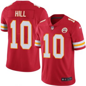 Wholesale Cheap Nike Chiefs #10 Tyreek Hill Red Team Color Youth Stitched NFL Vapor Untouchable Limited Jersey