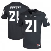 Wholesale Cheap Washington State Cougars 21 Max Borghi Black College Football Jersey