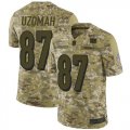 Wholesale Cheap Nike Bengals #87 C.J. Uzomah Camo Men's Stitched NFL Limited 2018 Salute To Service Jersey