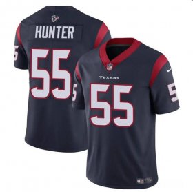 Cheap Men\'s Houston Texans #55 Danielle Hunter Navy Vapor Untouchable Limited Football Stitched Jersey