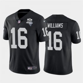Wholesale Cheap Nike Las Vegas Raiders 16 Tyrell Williams Black 2020 Inaugural Season Vapor Untouchable Limited Jersey