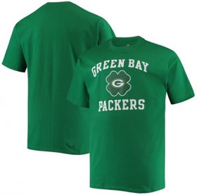 Wholesale Cheap Men\'s Green Bay Packers Kelly Green Big & Tall St. Patrick\'s Day Celtic T-Shirt