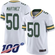 Wholesale Cheap Nike Packers #50 Blake Martinez White Men's Stitched NFL 100th Season Vapor Limited Jersey