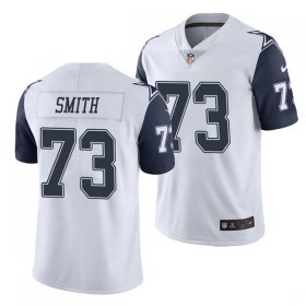 Wholesale Cheap Men\'s Dallas Cowboys #73 Tyler Smith White Color Rush Limited Stitched Jersey