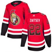 Wholesale Cheap Adidas Senators #22 Nikita Zaitsev Red Home Authentic Drift Fashion Stitched NHL Jersey