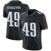 Wholesale Cheap Men's Philadelphia Eagles #49 Alex Singleton Black Limited Alternate Vapor Untouchable Nike Jersey