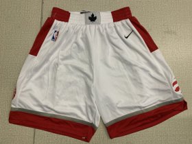 Wholesale Cheap Raptors White Nike Swingman Shorts