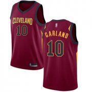 Wholesale Cheap Cavaliers #10 Darius Garland Red Basketball Swingman Icon Edition Jersey