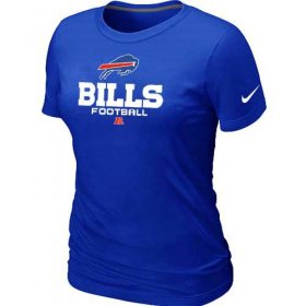 Wholesale Cheap Women\'s Nike Buffalo Bills Critical Victory NFL T-Shirt Blue
