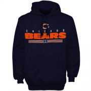 Wholesale Cheap Chicago Bears Critical Victory VI Hoodie Navy Blue