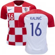 Wholesale Cheap Croatia #16 Kalinic Home Kid Soccer Country Jersey