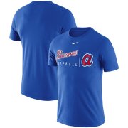 Wholesale Cheap Atlanta Braves Nike MLB Practice T-Shirt Royal