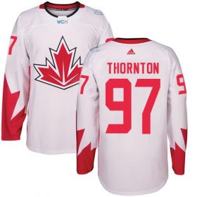 Wholesale Cheap Team CA. #97 Joe Thornton White 2016 World Cup Stitched NHL Jersey