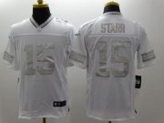 Wholesale Cheap Nike Packers #15 Bart Starr White Men's Stitched NFL Limited Platinum Jersey