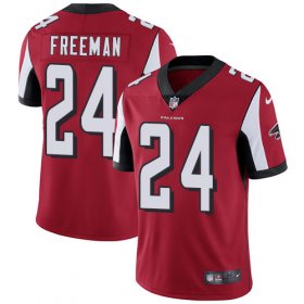 Wholesale Cheap Nike Falcons #24 Devonta Freeman Red Team Color Men\'s Stitched NFL Vapor Untouchable Limited Jersey