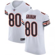 Wholesale Cheap Nike Bears #80 Jimmy Graham White Men's Stitched NFL New Elite Jersey