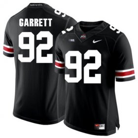Wholesale Cheap Ohio State Buckeyes 92 Haskell Garrett Black College Football Jersey