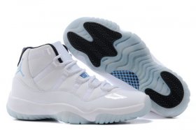 Wholesale Cheap Air Jordan 11 Colombia Shoes White/Blue-Black