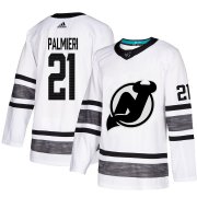 Wholesale Cheap Adidas Devils #21 Kyle Palmieri White Authentic 2019 All-Star Stitched Youth NHL Jersey