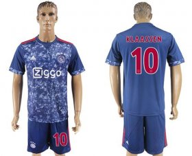 Wholesale Cheap Ajax #10 Klaassen Away Soccer Club Jersey