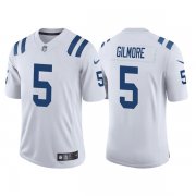 Wholesale Cheap Mens Indianapolis Colts #5 Stephon Gilmore White Stitched Game Jersey