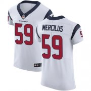 Wholesale Cheap Nike Texans #59 Whitney Mercilus White Men's Stitched NFL Vapor Untouchable Elite Jersey