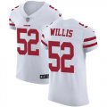 Wholesale Cheap Nike 49ers #52 Patrick Willis White Men's Stitched NFL Vapor Untouchable Elite Jersey