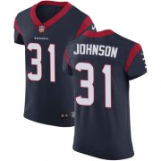 Wholesale Cheap Nike Texans #31 David Johnson Navy Blue Team Color Men's Stitched NFL Vapor Untouchable Elite Jersey