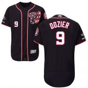 Wholesale Cheap Nationals #9 Brian Dozier Navy Blue Flexbase Authentic Collection 2019 World Series Champions Stitched MLB Jersey