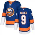Wholesale Cheap Adidas Islanders #9 Clark Gillies Royal Blue Home Authentic Stitched NHL Jersey