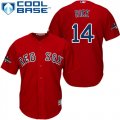 Wholesale Cheap Red Sox #14 Jim Rice Red Cool Base 2018 World Series Champions Stitched Youth MLB Jersey