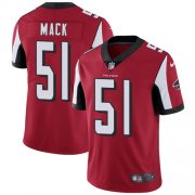 Wholesale Cheap Nike Falcons #51 Alex Mack Red Team Color Men's Stitched NFL Vapor Untouchable Limited Jersey