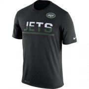 Wholesale Cheap Men's New York Jets Nike Practice Legend Performance T-Shirt Black