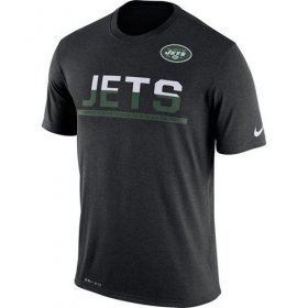 Wholesale Cheap Men\'s New York Jets Nike Practice Legend Performance T-Shirt Black