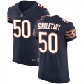 Wholesale Cheap Nike Bears #50 Mike Singletary Navy Blue Team Color Men's Stitched NFL Vapor Untouchable Elite Jersey