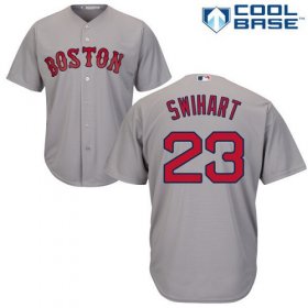 Wholesale Cheap Red Sox #23 Blake Swihart Grey Cool Base Stitched Youth MLB Jersey