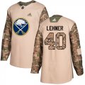 Wholesale Cheap Adidas Sabres #40 Robin Lehner Camo Authentic 2017 Veterans Day Stitched NHL Jersey