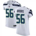 Wholesale Cheap Nike Seahawks #56 Jordyn Brooks White Men's Stitched NFL New Elite Jersey
