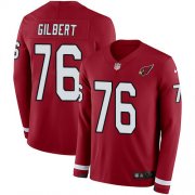 Wholesale Cheap Nike Cardinals #76 Marcus Gilbert Red Team Color Men's Stitched NFL Limited Therma Long Sleeve Jersey