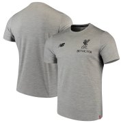 Wholesale Cheap Liverpool New Balance Elite Leisure NB Dry T-Shirt Gray